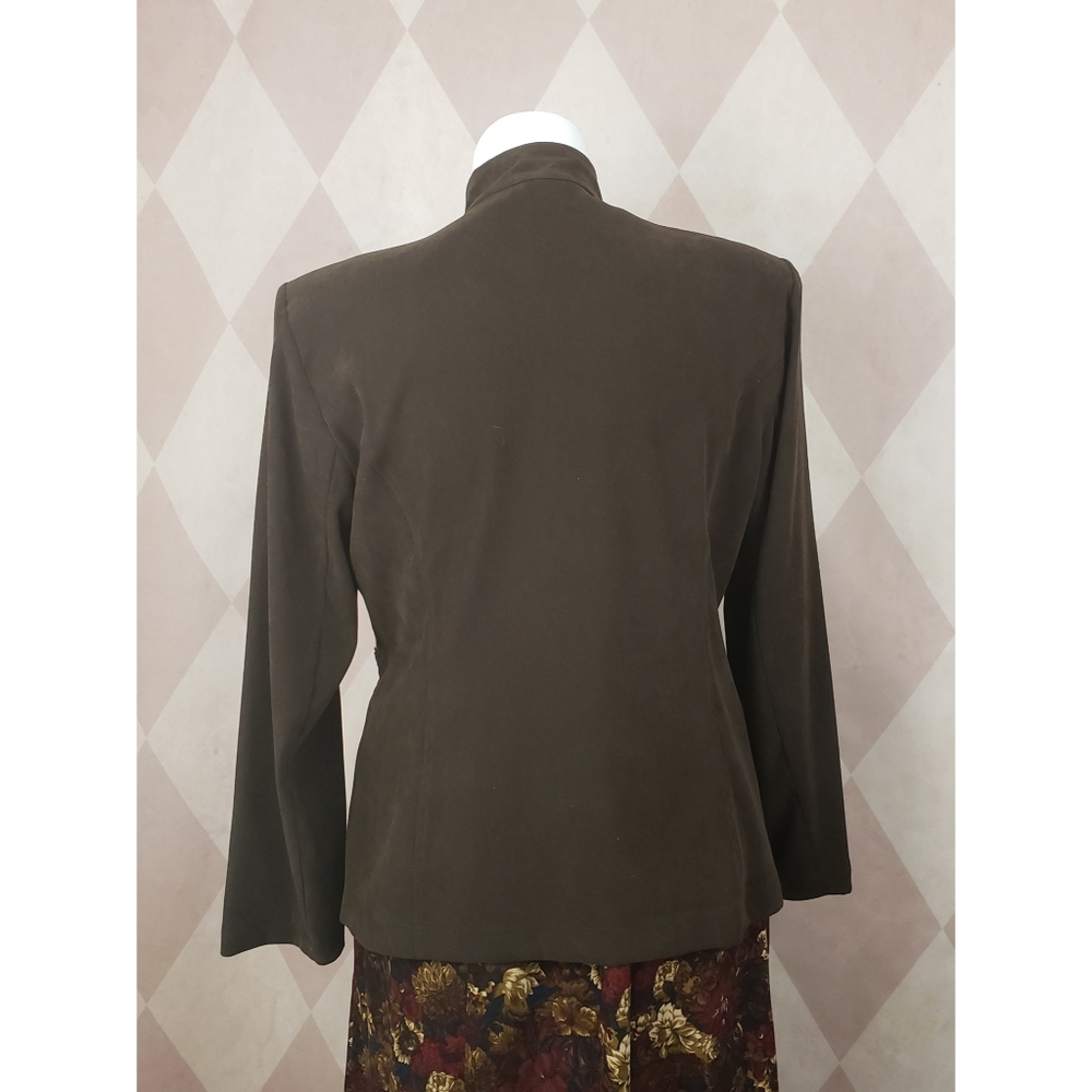 Notations | Brown Zip Jacket - image 2